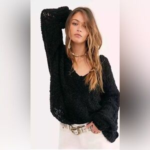 NWT Free People SUNDAY SHORE SWEATER M
